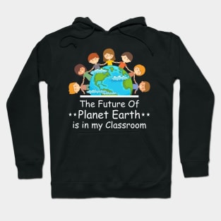 Earth Day Teacher Students Kids Hoodie